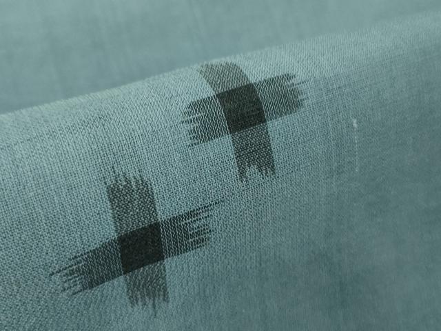 平和屋着物□極上 夏物 本場琉球絣 夏琉球 薄花色地 逸品 DZAA7531kh5