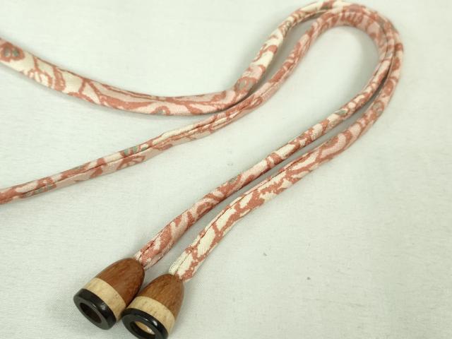 平和屋着物□極上 長羽織 枝花文 羽織紐付き 逸品 DZAA7547kh5