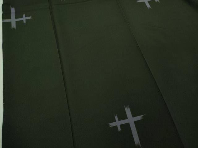 平和屋本店□極上 男性 世界的人形師 辻村寿三郎 ジュサブロー 小紋 キング