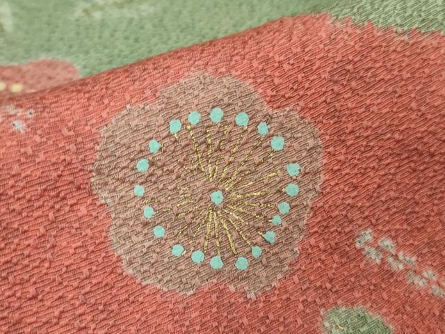 平和屋着物□極上 道行コート 舞花文 金彩 逸品 未使用 DZAA7601kh5