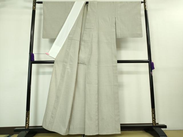 平和屋着物■極上　結城紬　色無地　丁子色　逸品　CZAA4239s5 平和屋着物□極上 結城紬 単衣 格子 反端付き 逸品 DZAA7634kh5の通販