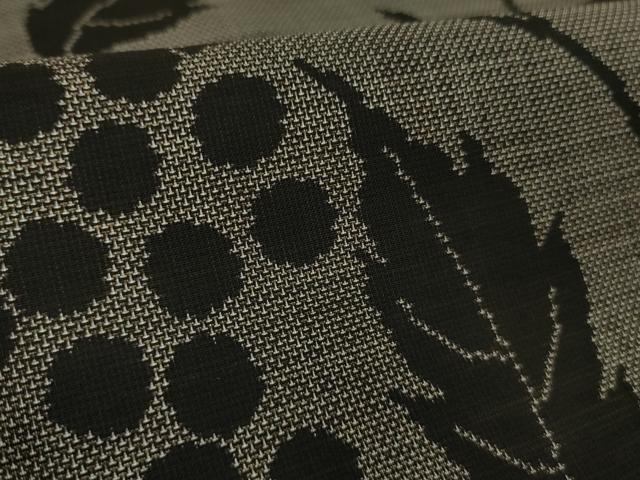 平和屋着物□極上 本場大島紬 9マルキ 葡萄蔦の葉 逸品 DZAA7636kh5