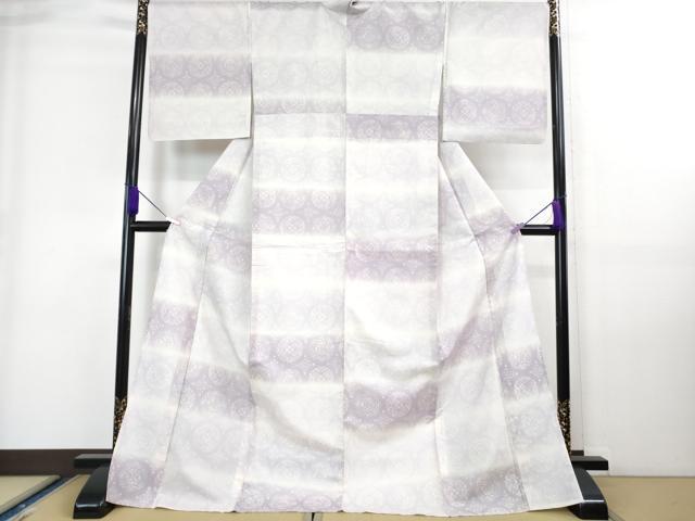 平和屋本店□極上 訪問着 駒刺繍 吹寄せ花文 暈し染め 金彩