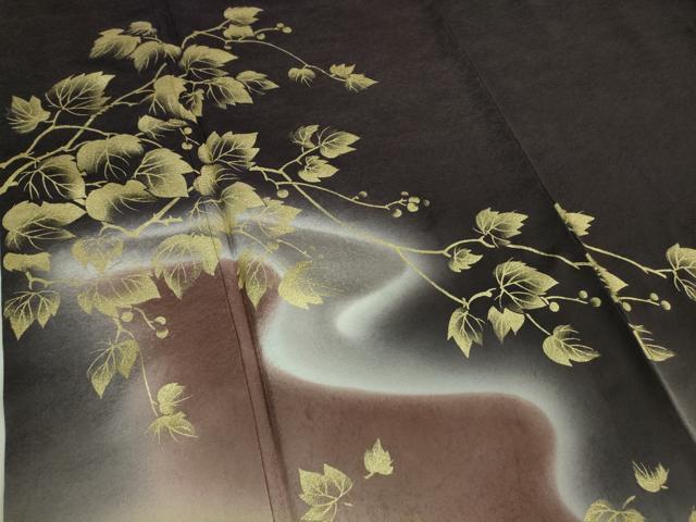 平和屋本店□極上 金彩友禅 卓越技能者・名工・和田光正 訪問着 南天