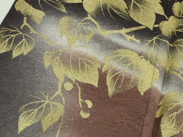 平和屋本店□極上 金彩友禅 卓越技能者・名工・和田光正 訪問着 南天