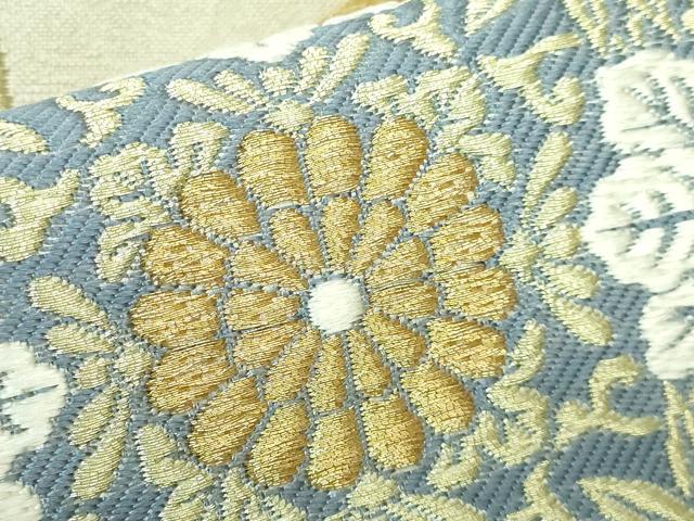 平和屋着物■極上　六通柄袋帯　唐織　三角縁神獣鏡三宮文　銘宝　金糸　逸品　DZAA7716kh5 平和屋着物□極上 六通柄袋帯 唐織 三角縁神獣鏡三宮