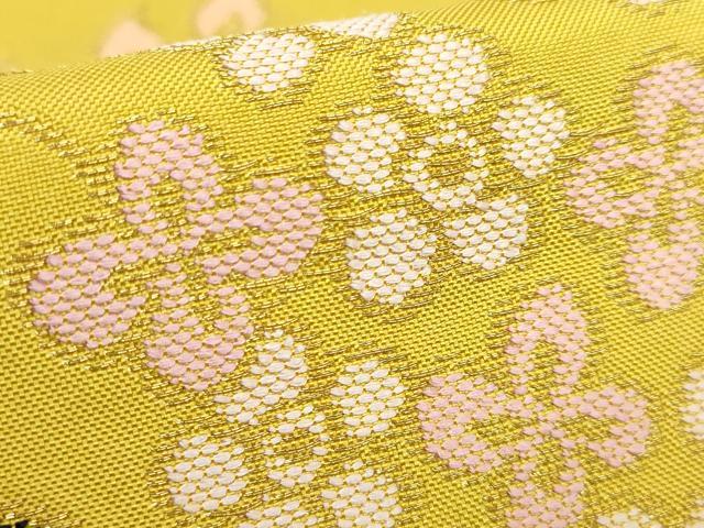 平和屋本店□極上 洛風林 工芸帯地 九寸名古屋帯 名物裂