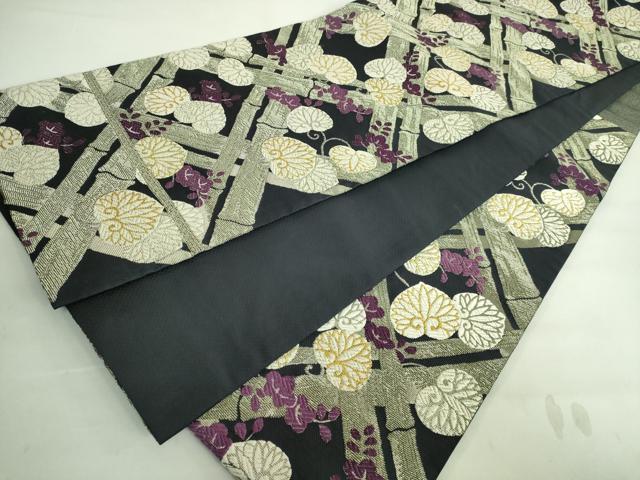 平和屋本店□極上 創業280年 誉田屋源兵衛 六通柄袋帯 唐織