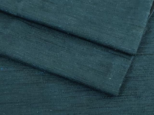 平和屋着物□極上 男性 紬 アンサンブル 長羽織(羽織紐付き)・長襦袢  