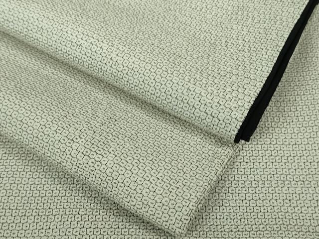 平和屋着物■極上　本塩沢　110亀甲　総詰め　逸品　未使用　DZAA7847kh5