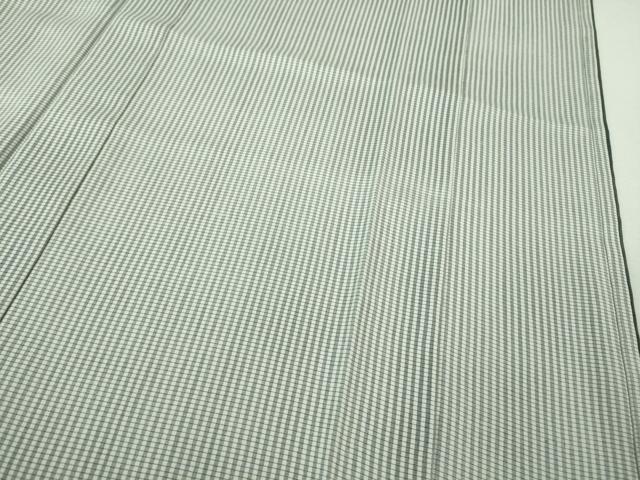 平和屋着物□極上 訪問着 無双 紗袷 紗×絽 縞 暈し