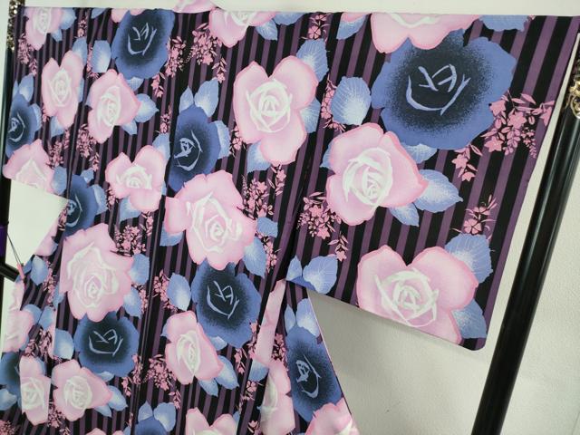 平和屋本店□極上 男性 訪問着 江戸小紋 キングサイズ 蜃気楼 鮫小紋柄  