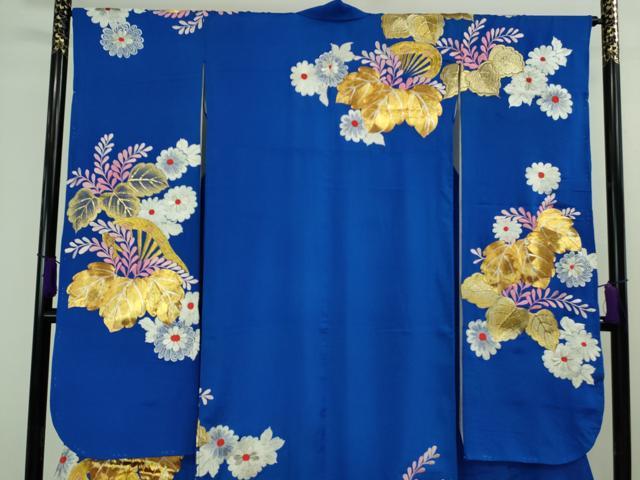 平和屋本店□極上 夏物 お引きずり・お引き摺り・引き振袖 絽 駒刺繍 総