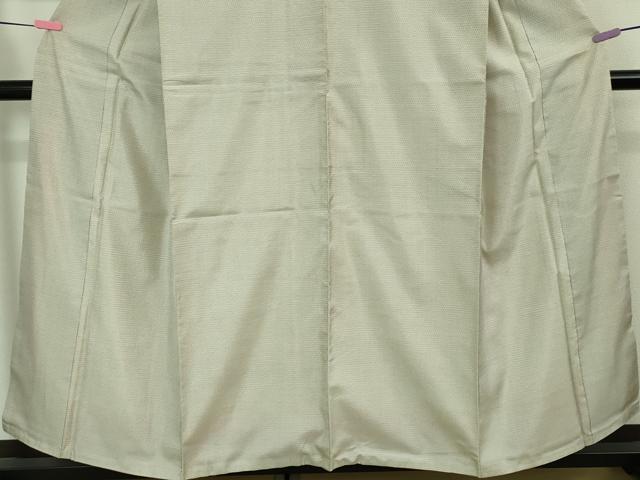平和屋本店□極上 本場大島紬 白大島 100亀甲 総詰め 逸品 未使用