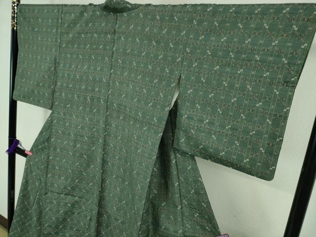 平和屋本店□極上 本場琉球 読谷山花織 紬地 逸品 DZAA7924kh5