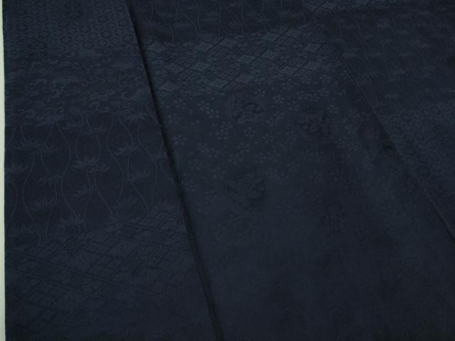 平和屋着物□極上 男性 髭紬 色無地 灰汁色 逸品 未使用 DZAB0106kh5 