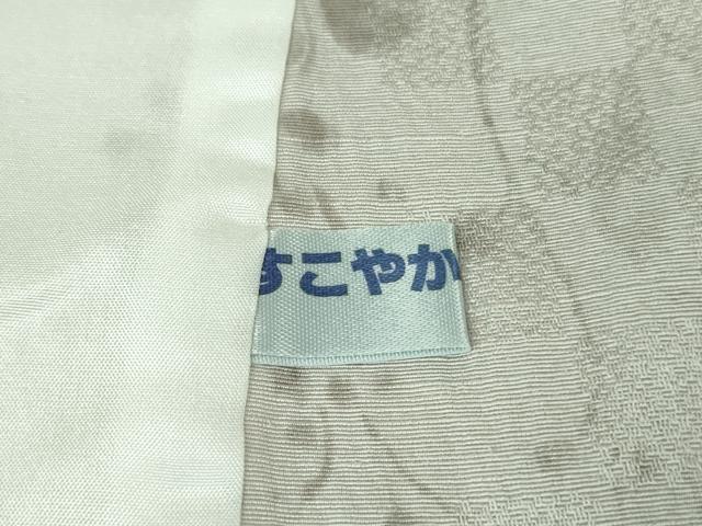 平和屋着物▽極上　小紋　単衣　お召地　南天蔦の葉　金彩　逸品　未使用　DZAA7941kh5_8