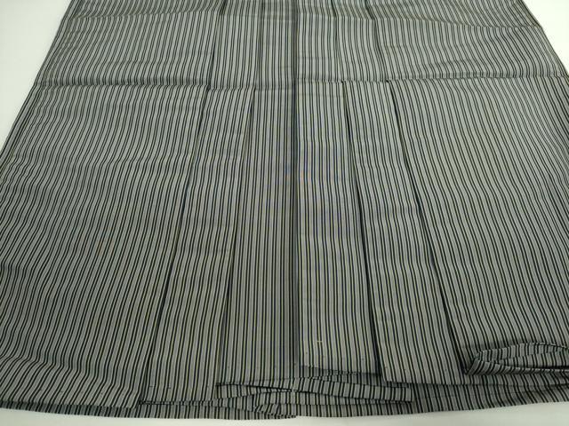 平和屋着物■極上　男性　本場神代平　馬乗り袴　縞　逸品　DZAA8018kh5 平和屋着物○極上 男性 本場神代平 馬乗り袴 縞 逸品 DZAA8018kh5の