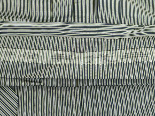 平和屋着物○極上 男性 本場神代平 馬乗り袴 縞 逸品 DZAA8018kh5の