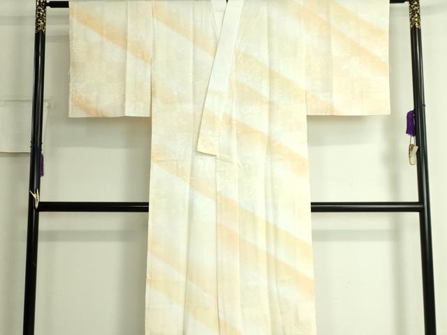 平和屋着物■上質な長襦袢　袷　草花地紋　暈し染め　さが美扱い　逸品　DZAA8023kh5