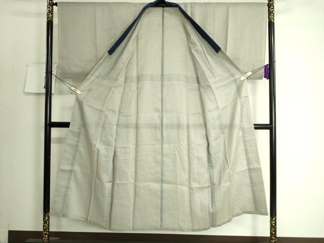 平和屋着物□極上 夏物 男性 長襦袢 小千谷 利休茶色 麻 逸品 DZAA8037kh5