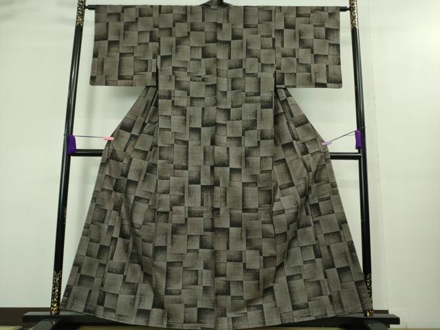 平和屋着物■極上　本場大島紬　9マルキ　色紙重ね　ますいわ屋扱い　逸品　未使用　DZAA8155kh5 平和屋着物□極上 本場大島紬 9マルキ 色紙重ね ますいわ屋扱い 逸品