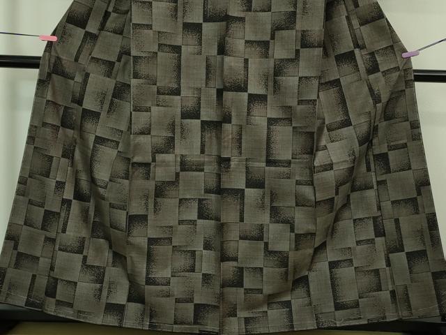 平和屋着物□極上 本場大島紬 9マルキ 色紙重ね ますいわ屋扱い 逸品