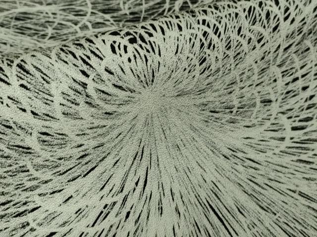 平和屋本店□極上 伊沢正男 訪問着 手描き 乱菊 黒地 逸品 DZAA8330kh5