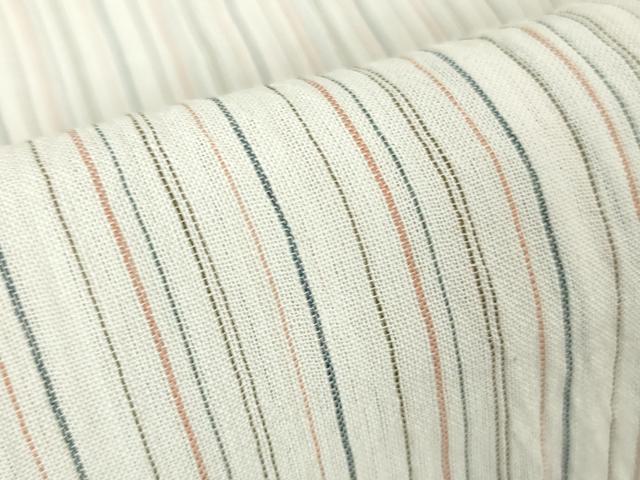 平和屋着物■極上　夏物　本場小千谷ちぢみ　麻　縞　　逸品　DZAA8358kh5_7