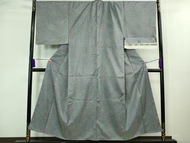 平和屋着物■極上　男性　本場縞大島紬　染大島　キングサイズ　反端付き　逸品　未使用　DZAA8393kh5