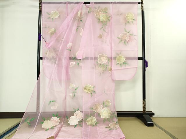 平和屋本店□極上 夏物 お引きずり・お引き摺り・引き振袖