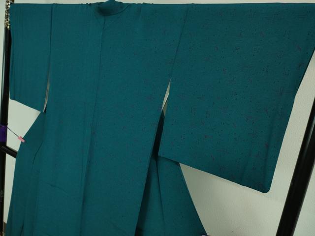 平和屋着物□極上 重要無形文化財 人間国宝 中村勇二郎 江戸小紋