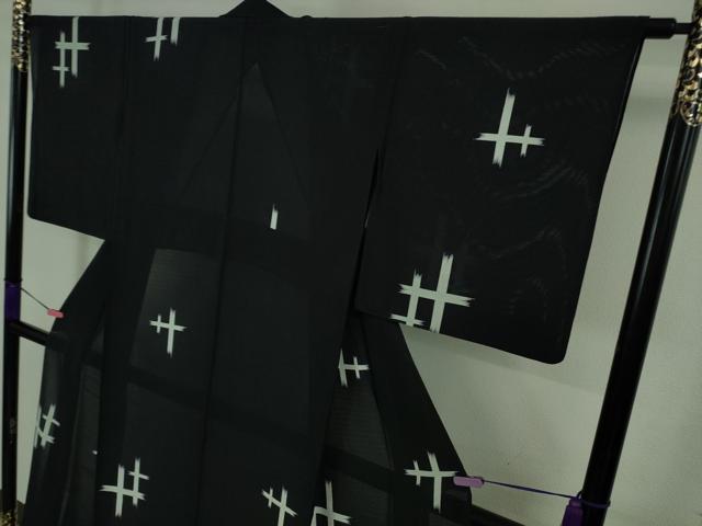 平和屋着物□極上 夏物 世界的人形師 辻村寿三郎 ジュサブロー 小紋 絽