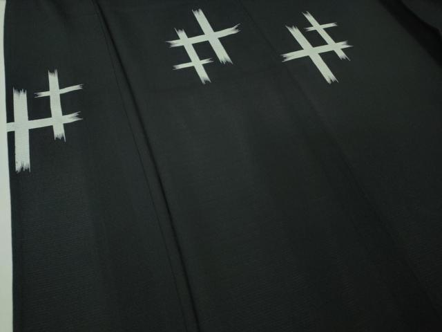 平和屋着物□極上 夏物 世界的人形師 辻村寿三郎 ジュサブロー 小紋 絽