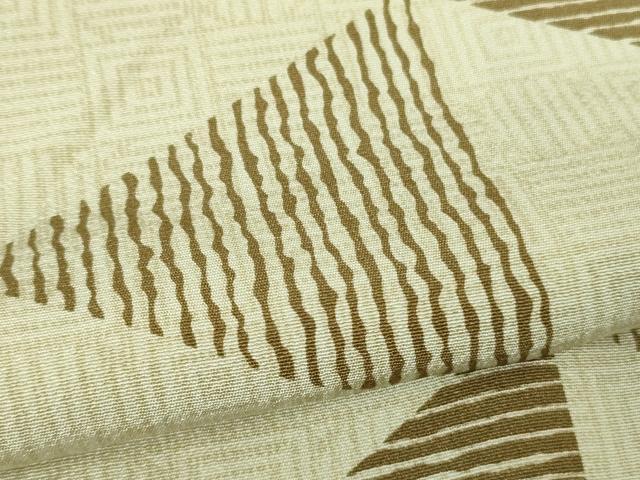 平和屋着物□極上 小紋 菱間道 ロング丈 逸品 DZAA8499kh5