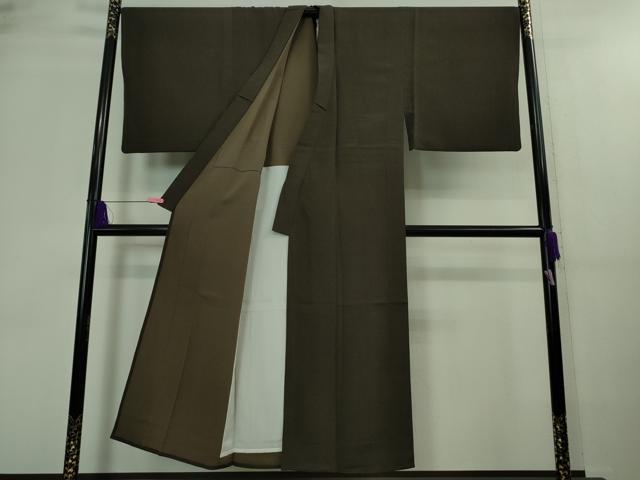 平和屋着物□極上 男性 伝統工芸 江戸小紋 単衣 キングサイズ 角通し