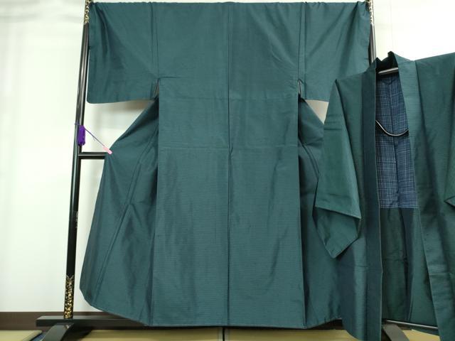 平和屋着物■極上　男性　本場大島紬　アンサンブル　キングサイズ　長羽織　逸品　未使用　DZAA8531kh5