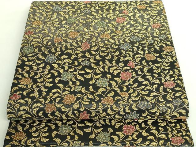 平和屋着物■極上　紋屋井関　御寮織　六通柄袋帯　花唐草　金糸　逸品　DZAA8574kh5