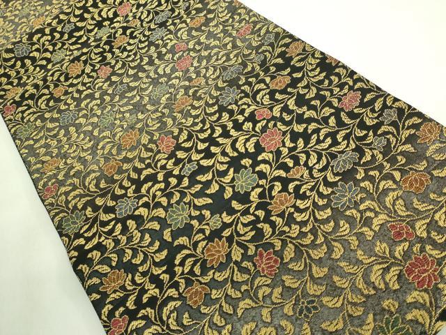 平和屋着物■極上　紋屋井関　御寮織　六通柄袋帯　花唐草　金糸　逸品　DZAA8574kh5 平和屋着物□極上 紋屋井関 御寮織 六通柄袋帯 花唐草 金糸 逸品