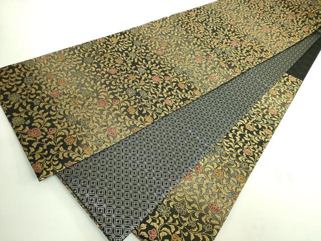 平和屋着物■極上　紋屋井関　御寮織　六通柄袋帯　花唐草　金糸　逸品　DZAA8574kh5 平和屋着物□極上 紋屋井関 御寮織 六通柄袋帯 花唐草 金糸 逸品