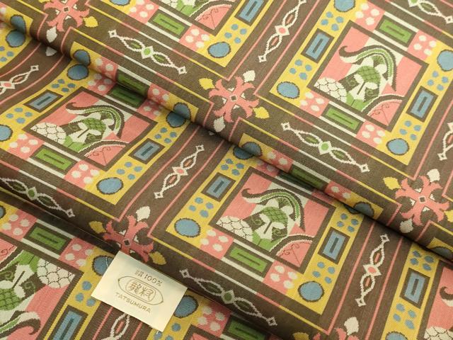 平和屋着物■極上　 龍村美術織物 　九寸開き名古屋帯　コプト甲冑異文　逸品　DZAA8622kh5 平和屋着物□極上 龍村美術織物 九寸開き名古屋帯 コプト甲冑異