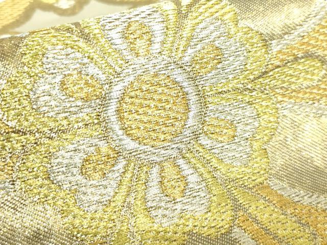 平和屋着物□極上 西陣 川島織物 六通柄 本袋帯 正倉院