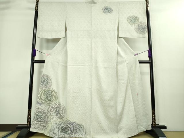 平和屋本店■極上　名門　藤娘きぬたや・総絞り　訪問着　薔薇　バラ　逸品　DZAA8682kh5