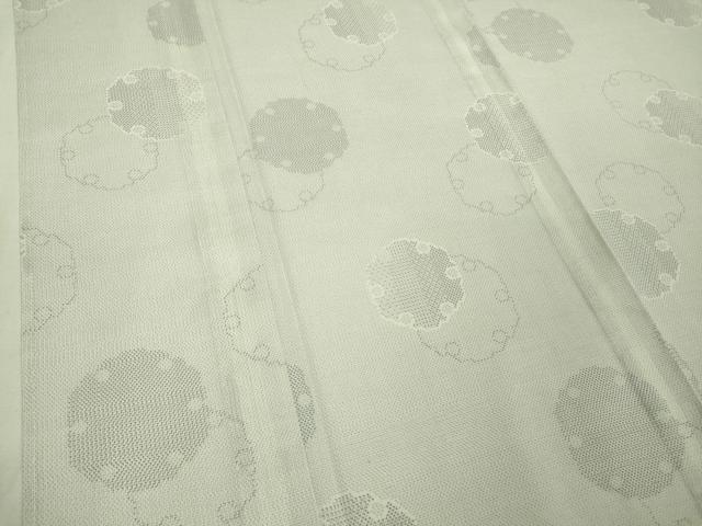 平和屋本店■極上　夏物　本場大島紬　夏大島　7マルキ　雪輪重ね　逸品　DZAA8716kh5