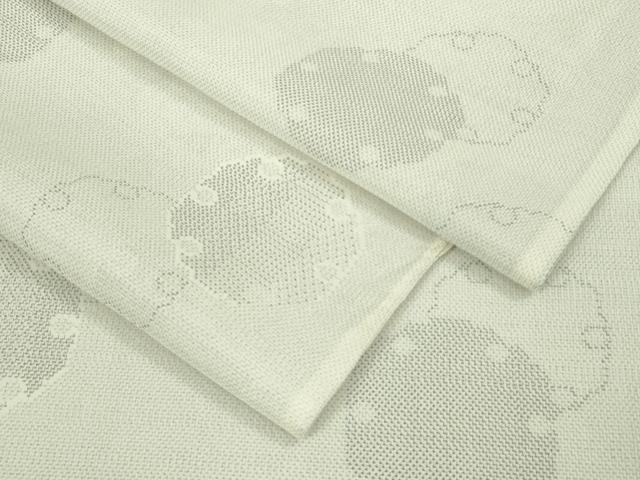平和屋本店■極上　夏物　本場大島紬　夏大島　7マルキ　雪輪重ね　逸品　DZAA8716kh5