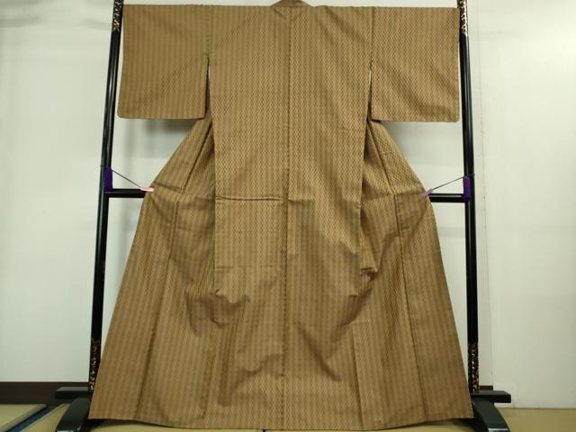 平和屋着物○上質な紬 霞文 正絹 逸品 DAAV8635tw