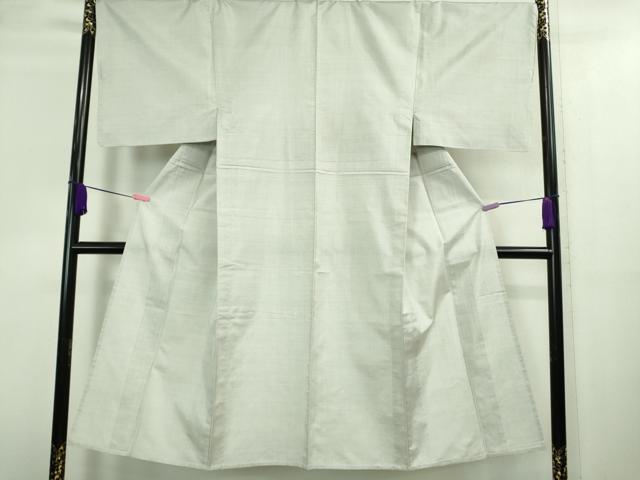 平和屋本店□極上 男性 本場大島紬 白大島 単衣 カタス7マルキ 逸品 