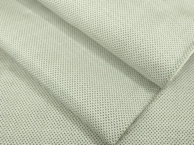 平和屋本店■極上　男性　本場大島紬　白大島　単衣　カタス7マルキ　逸品　DZAA8736kh5