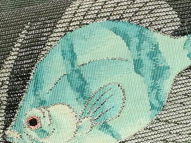 平和屋着物□極上 夏物 アンティーク 大正ロマン 九寸名古屋帯