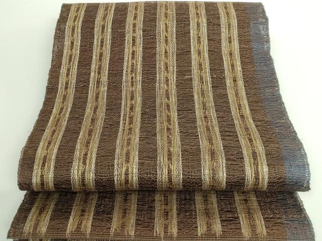 平和屋着物■極上　夏物　八寸名古屋帯　間道　逸品　DZAA8838kh5